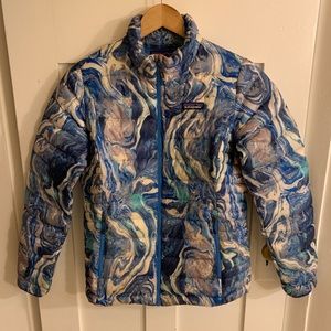 Patagonia Rivermouth Blue Down Sweater Small